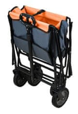 CALTER Přepravní skládací vozík CALTER, oranžový