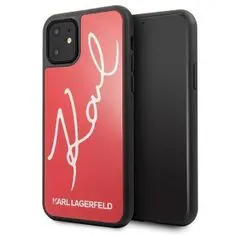 Noah Batoh Karl Lagerfeld pro Apple iPhone 11 červený