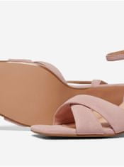 ONLY Růžové sandály na podpatku ONLY Ava 38