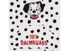 sarcia.eu 101 Dalmatians Bílá mikina / župan pro děti s kapucí XXS-XS