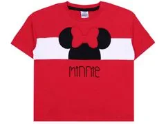 sarcia.eu Červené, dívčí tričko / tričko s motivem Minnie Mouse DISNEY 9 let 134 cm