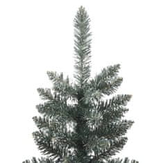 Greatstore Umělý úzký vánoční stromek se stojanem zelený 180 cm PVC