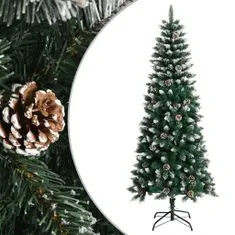 shumee VidaXL Umělý vánoční stromek se stojanem, zelený, 180 cm, PVC