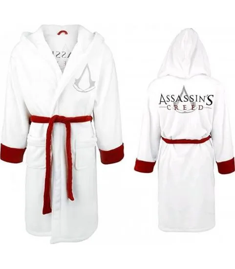 Groovy Pánský Župan Assassin’s Creed Bílý