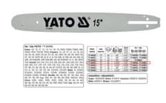 YATO Vodicí tyč 38 cm/64/325"/1,3