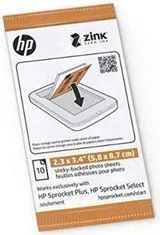 HP Zink Paper Sprocket Select 50 pack 2,3×3,4"