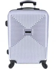 ORMI Cestovní kufr skořepinový Ormi (M) 65l stříbrná