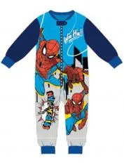 Chlapecké pyžamo overal Spiderman MARVEL - tm. modré
