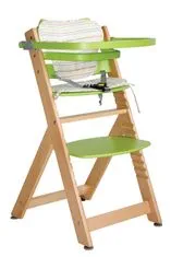 eoshop Židle dětská rostoucí ALENKA buková Z550 (Provedení: Přírodní zelená)