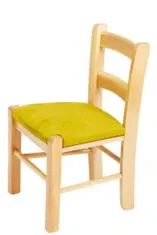 eoshop Židle dětská čalouněná APOLENKA buková Z519 (Provedení: H)