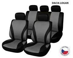 Cappa Autopotahy Perfetto VG Dacia Logan černá/šedá