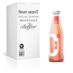 Night Orient Bellini 0,20L - Nealkoholický vegan šumivý koktejl 0,0% alk.