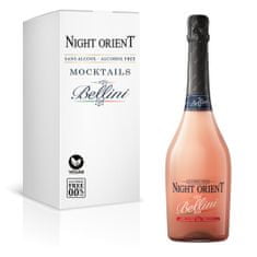 Night Orient Bellini 0,75L - Nealkoholický vegan šumivý koktejl 0,0% alk.