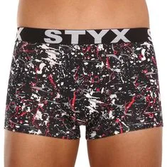 Styx 5PACK pánské boxerky art sportovní guma vícebarevné (G85052535759) - velikost M