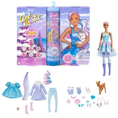 Mattel Barbie Color Reveal Adventní kalendář HJD60