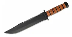 KA-BAR® KB-2217 BIG BROTHER nůž na přežití 24 cm, kožená rukojeť, kožené pouzdro