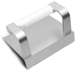 REA Držák toaletního papíru s poličkou stříbrný 390175a (HOM-00551)