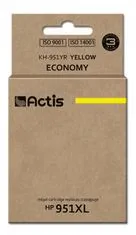 Actis Inkoust KH-951YR, alternativa HP 951XL, 25ml žlutý
