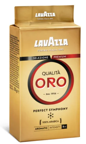 Lavazza Qualita Oro mletá 250g vakuovaná