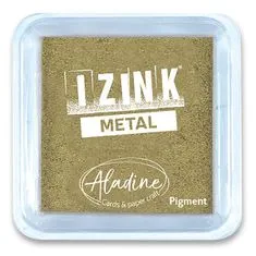 Aladine Razítkovací polštářek IZINK Quick Dry rychleschnoucí - zlatý