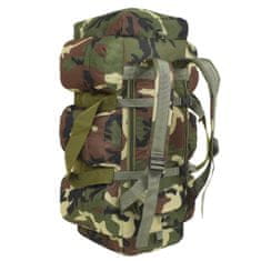 shumee Sportovní taška 3v1 v army stylu 120 l maskáčová