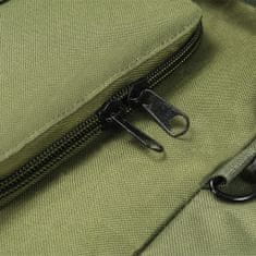 shumee Sportovní taška 3v1 v army stylu, 120 l, olivově zelená