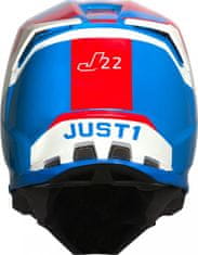 JUST 1 HELMETS Moto přilba JUST1 J22C ADRENALINE červeno/modrá XS