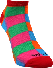 WiTSocks Veselé Ponožky Barevné nízké, 35-38
