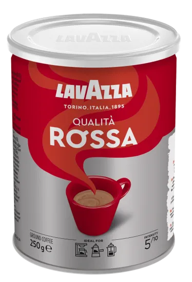 Lavazza Qualita Rossa mletá 250g plechovka