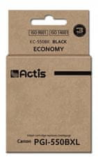 Actis Inkoust KC-550BK, alternativa Canon PGI-550BK, 23ml černý
