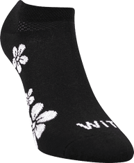WiTSocks Veselé Ponožky Kytky nízké, 39-42