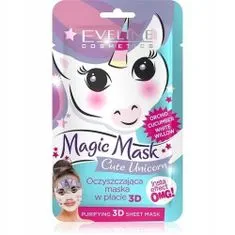 Eveline eveline magic mask cute unicorn pleťová maska