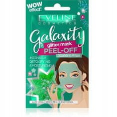 Eveline eveline galaxity glitter mask peel-off zelená