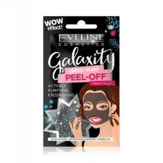 Eveline eveline galaxity glitter mask peel-off černá