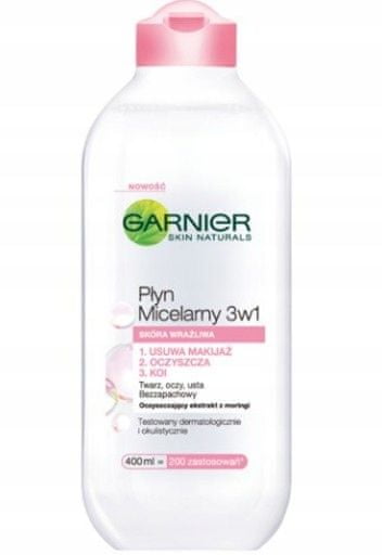 Garnier  micealrine lotion 3v1 sensitive skin 400ml