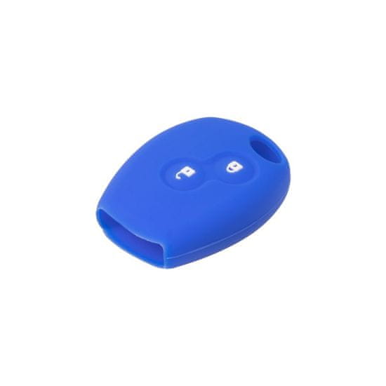 Stualarm Silikonový obal pro klíč Renault 2-tlačítkový, modrý (481RN107blu)