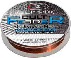 Climax Silon CLIMAX CULT Feeder Distance Mono hnědý 200m 0,26mm / 6,0kg