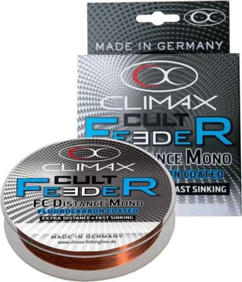 Climax Silon CLIMAX CULT Feeder Distance Mono hnědý 200m 0,16mm / 2,5kg