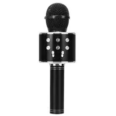 Northix KTV - Bezdrátový mikrofon pro karaoke - Černý 