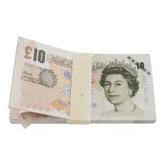 Northix Falešné peníze – 10 liber (100 bankovek) 