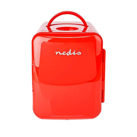 Northix Mini lednička, přenosná - červená