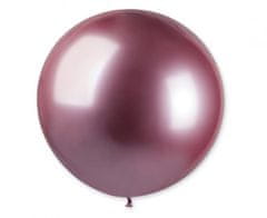 Gemar latexové balónky - chromované růžové - lesklé - 5 ks - 80 cm