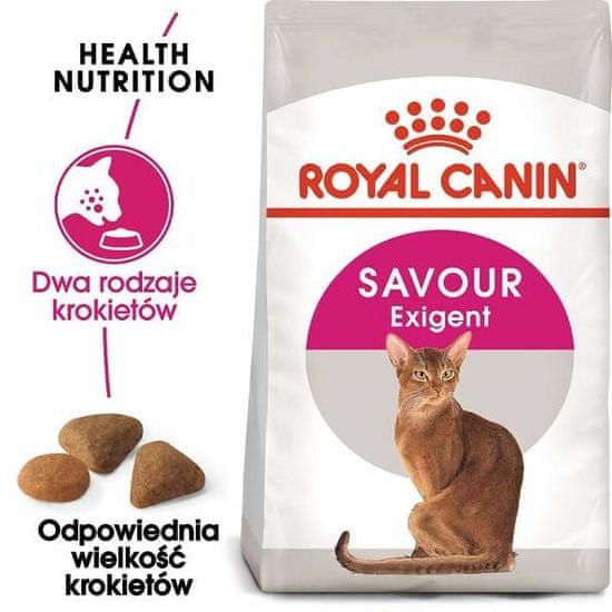 Royal Canin Cat Exigent Savour 10 kg + 2 kg granule pro vybíravé kočky