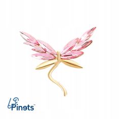 Pinets® Brož růžová vážka