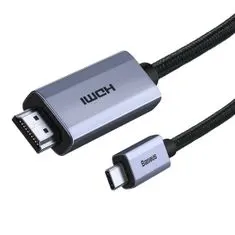 BASEUS High Definition kabel USB-C / HDMI 2.0 4K 60Hz 2m, černý