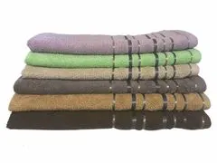 Praktik Textil  Ručník Zara 40x60 cm fialová