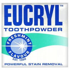 Eucryl eucryl mint bělící prášek na bělení zubů 50g uk