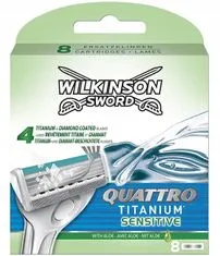 Wilkinson Sword  8x nůžky quattro titanium sensitive