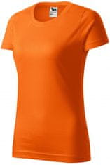 Malfini Dámské triko jednoduché, oranžová, L