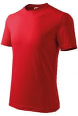 Malfini Dětské tričko klasické, červená, 122cm / 6let
